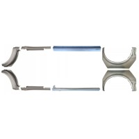 Reparaturni del praga in zadnjega blatnika za Ford Transit 2000-2013 / Komplet 12674