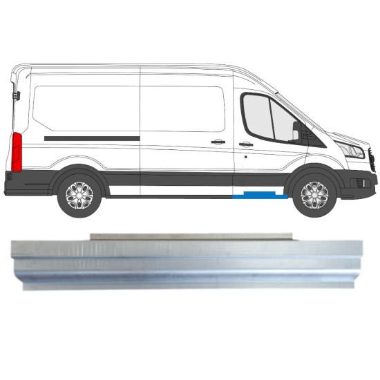 Prag za Ford Transit 2014- / Levo = Desno (simetrično) 14737
