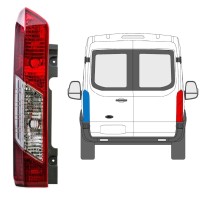 Zadnja luč za Ford Transit 2014- / Leva 16093