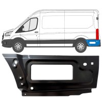 Popravni panel zadnjega dela zadnjega blatnika za Ford Transit 2014- / Leva 15349