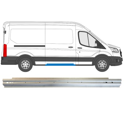 Popravni panel praga drsnih vrat za Ford Transit 2014- 14738