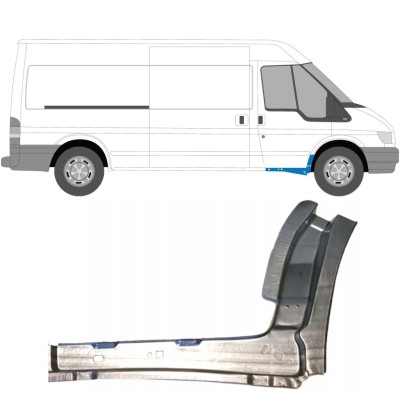 Notranji popravni panel praga za Ford Transit 2000-2013 / Desna 11907