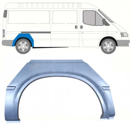 Bok delni za Ford Transit 1991-2000 / LWB / Desna 8440