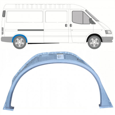 Bok delni notranji za Ford Transit 1991-2000 / LWB / Desna 8442