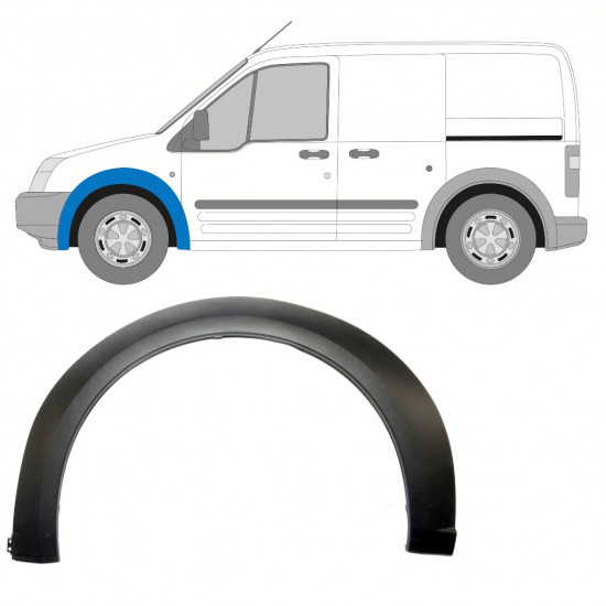 Sprednji blatnik zaščita za Ford Transit Connect 2003-2006 / Leva 8253