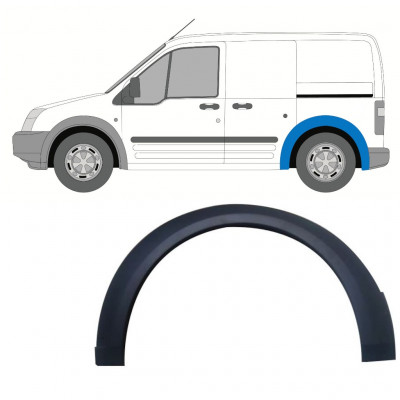 Obloga stranskega dela zadnjega blatnika za Ford Transit Connect 2003-2006 / Leva 8255