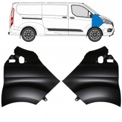 Sprednji blatnik za Ford Transit Custom 2017-2021 / Levo+Desno / Komplet 17100