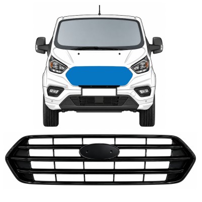 Rešetka za Ford Transit Custom 2017-2023 17258