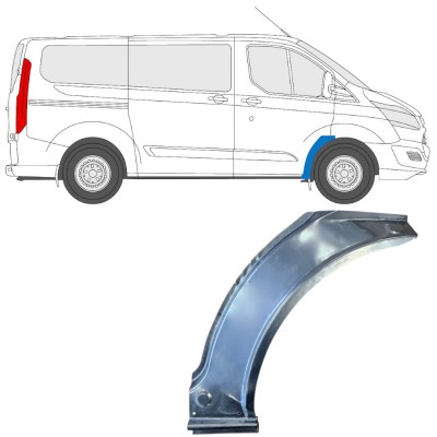 Popravni panel sprednjega blatnika za Ford Transit Custom 2013- / Desna 15968