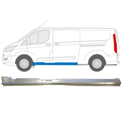 Popravni panel praga drsnih vrat za Ford Transit Custom 2013- / Leva 14645