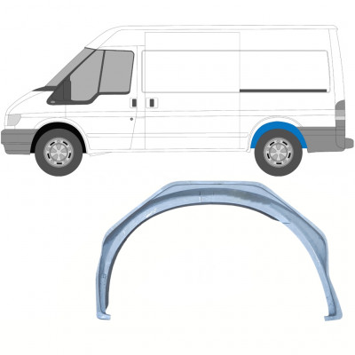 Bok delni notranji za Ford Transit 2000- / Leva 7167