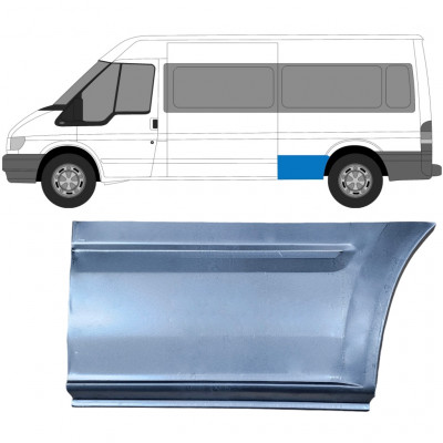 Bok delni za Ford Transit 2000- / LWB / Leva 7163