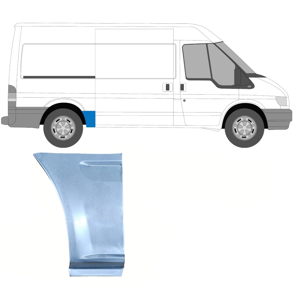Bok Delni Za Ford Transit 2000-2013 / Desna 7164