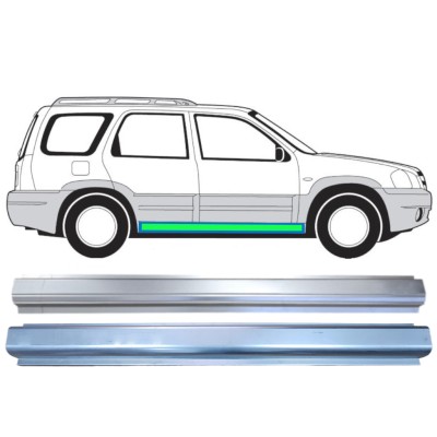 Popravni panel praga in notranjega praga za Mazda Tribute 2001-2008 / Levo = Desno (simetrično) 15598