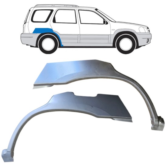 Bok delni za Mazda Tribute 2001-2008 / Levo+Desno / Komplet 15782
