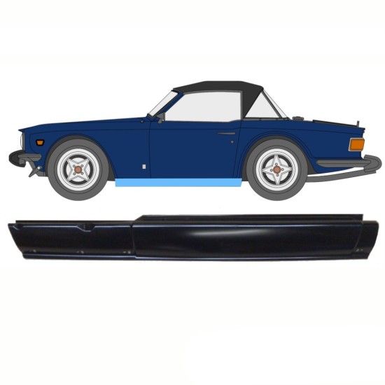 Prag za Triumph TR6 1969-1976 / Leva 10761