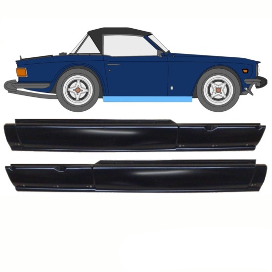 Prag za Triumph TR6 1969-1976 / Levo+Desno / Komplet 10762