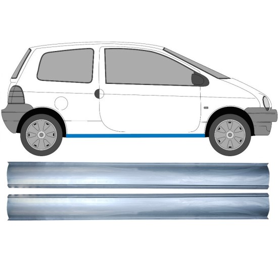 Prag za Renault Twingo 1993-2007 / Levo+Desno / Komplet 16149