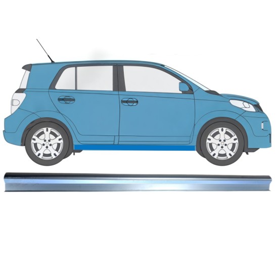 Popravni panel spodnjega praga za Toyota Urban Cruiser 2008-2016 / Levo = Desno (simetrično) 15993