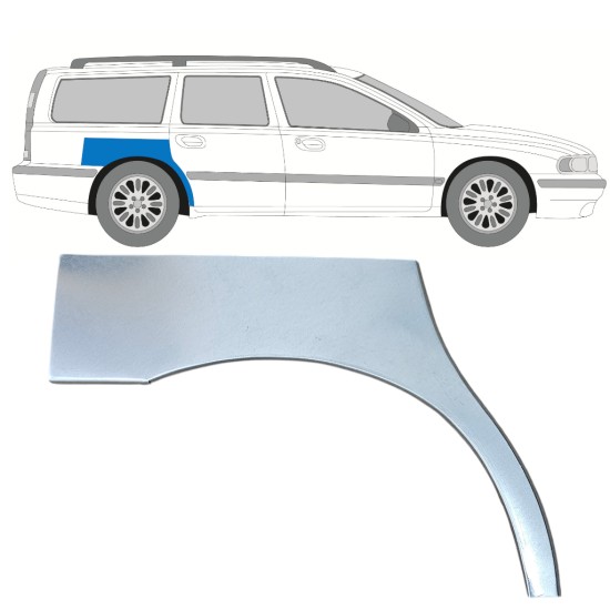 Bok delni za Volvo S70 V70 2000-2007 / Desna 17211
