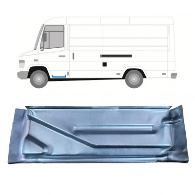 Popravni panel male sprednje stopnice za Mercedes Vario 1996- / Leva /  8267