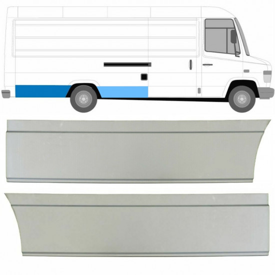 Bok delni za Mercedes Vario 1996- / Desna / Komplet 8545