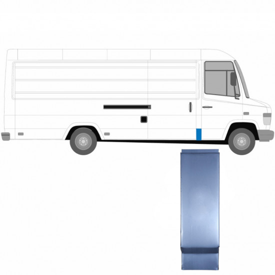 Popravni stranski panel za Mercedes Vario 1996- / Levo = Desno (simetrično) 5614