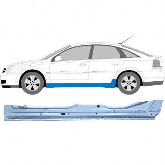 Prag za Opel Vectra 2002-2009 / Leva 6896