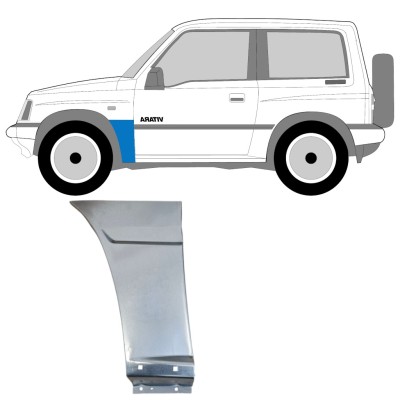 Popravni panel prednjega blatnika za Suzuki Vitara 1988-1998 / Leva 14639