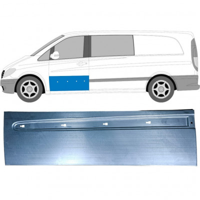 Popravni panel sprednjih vrat za Mercedes Vito W639 2003-2014 / Leva 12912