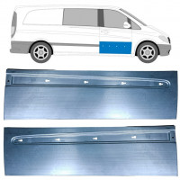 Popravni panel sprednjih vrat za Mercedes Vito W639 2003-2014 / Leva / Desna / Levo+Desno / Komplet 12913