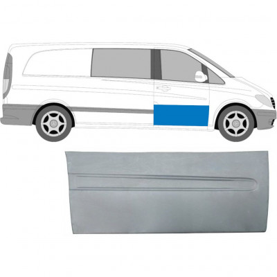 Popravni panel sprednjih vrat za Mercedes Vito 2003-2014 / Desna 6004