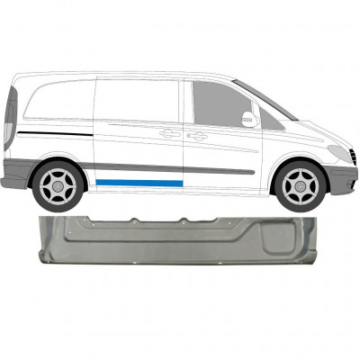 Notranji popravni panel drsnih vrat za Mercedes Vito 2003-2014 / Desna 6813