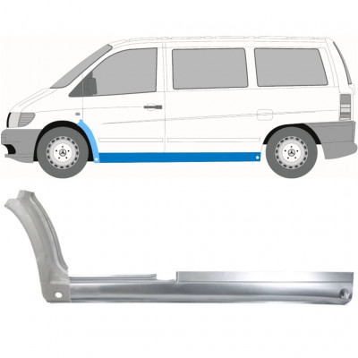 Popravni panel praga in sprednjega blatnika za Mercedes Vito 1996-2003 / Leva 11503