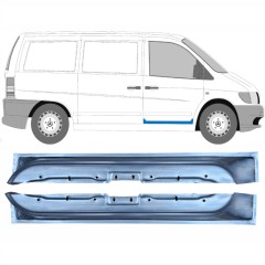 Notranji popravni panel sprednjih vrat za Mercedes Vito I W638 1996-2003 / Levo+Desno / Komplet 10433