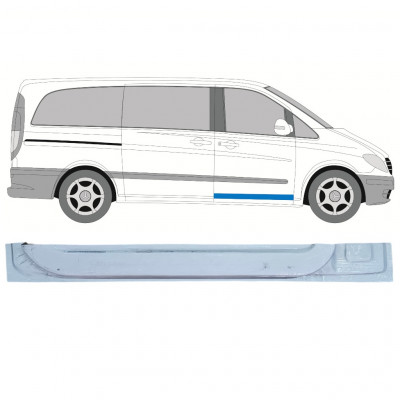 Notranji popravni panel sprednjih vrat za Mercedes Vito 2003-2014 / Desna 12642