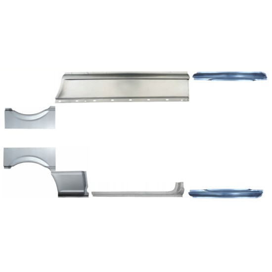Set popravnih panelov za Mercedes Vito W639 2003-2014 / Levo+Desno / 14787