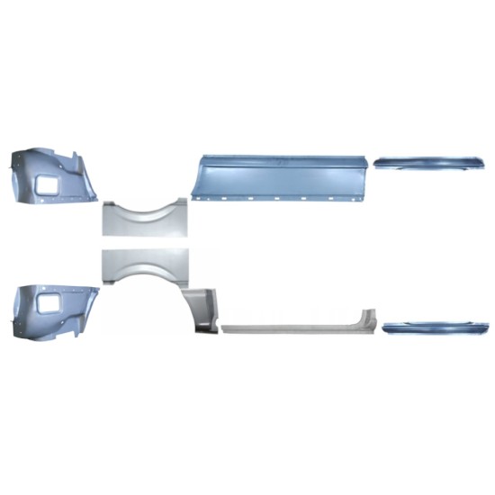 Set popravnih panelov za Mercedes Vito W639 2003-2014 / Levo+Desno / 14788