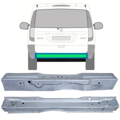 Notranji in zunanji popravni panel zadnjega dela za Mercedes Vito W639 2003-2014 / Komplet 12561