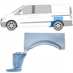 Bok delni za Mercedes Vito W639 2003-2014 / Leva / Komplet 11867