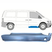 Popravni panel sprednjega praga za Mercedes Vito I W638 1996-2003 / Desna 8831