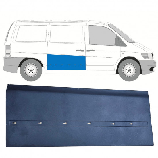 Popravni panel drsnih vrat za Mercedes Vito 1996-2003 / Desna 11992