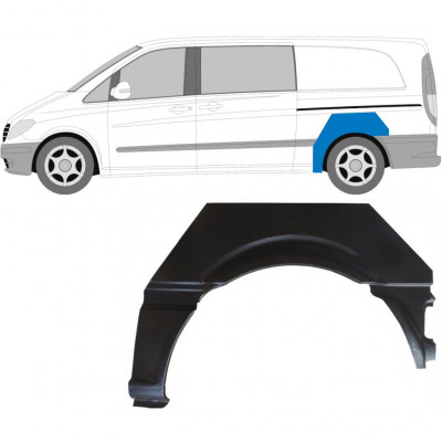 Bok delni za Mercedes Vito 2003-2010 / Leva 5880