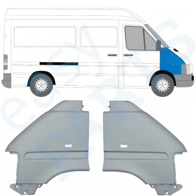 Sprednji blatnik za Volkswagen LT 1996-2005 / Levo+Desno / Komplet 9742