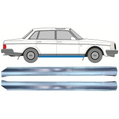 Popravni panel spodnjega praga za Volvo 240 1975-1993 / Leva / Desna / Komplet 12775