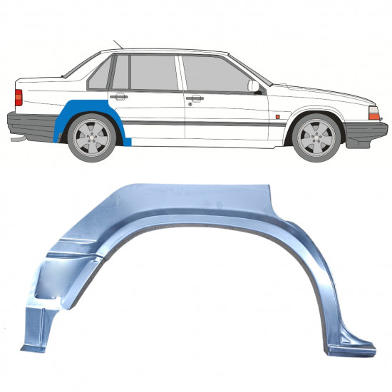 Bok delni za Volvo 940 1990-1998 / Desna /  8293