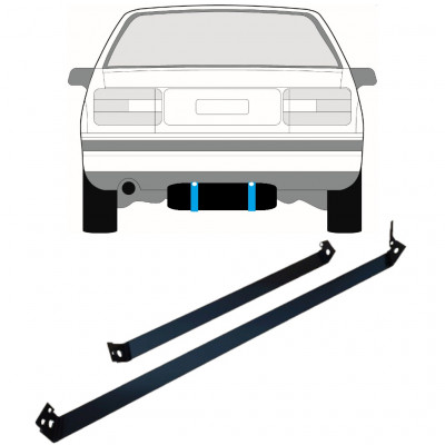 Trakovi za pritrditev rezervoarja goriva za Volvo 850 1991-1997 / Volvo V70 S70 1996-2000 / C70 1996-2005 11830