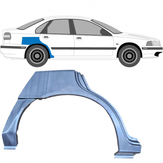 Bok delni za Volvo S40 / V40 1995-2004 / Desna 5633