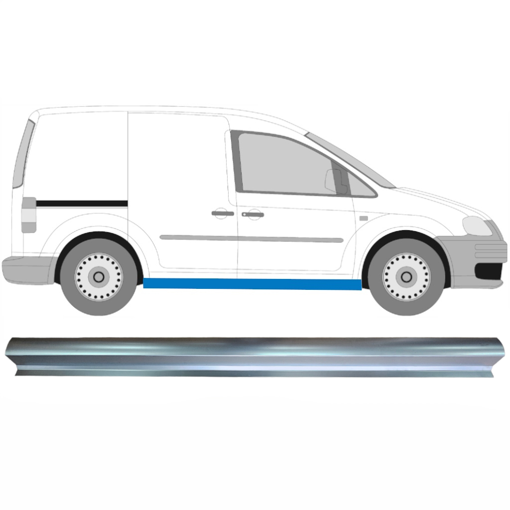 Prag Za Volkswagen Caddy 2004-2020 / Levo = Desno (Simetrično) 7080