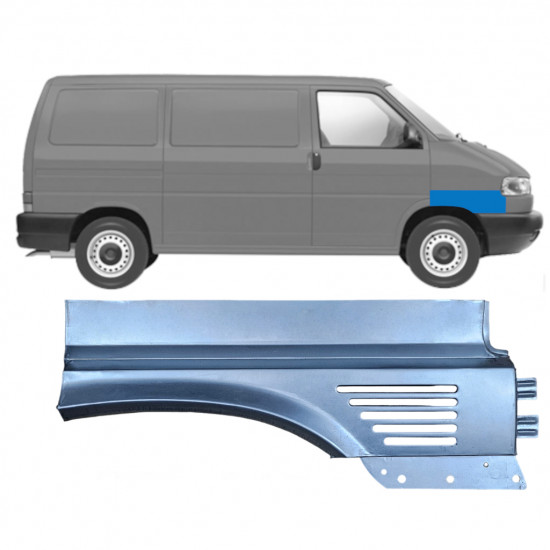 Popravni panel prednjega blatnika za VW Transporter T4 Caravelle 1996-2003 / Desna 7736